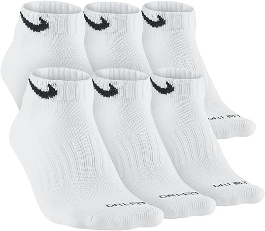 Nike Dri-FIT Cushion Low-Cut Training Socks, 6