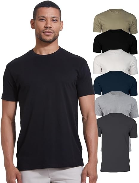 True Classic mens Classic 6 pack T