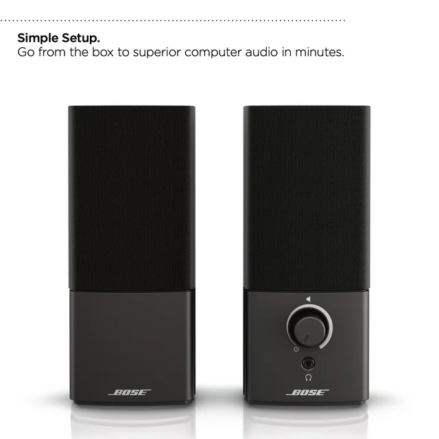 Bose Companion 2 Multimedia Computer Speaker System