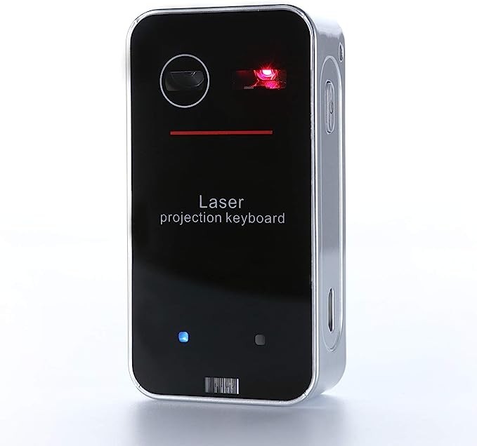 Laser Keyboard, Virtual Wireless Bluetooth Portable Projection Keyboard for Smart Phone PC Tablet Laptop