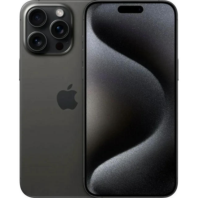 Apple iPhone 15 Pro Max A2849 512GB Black Titanium (US Model) - Factory Unlocked Cell Phone