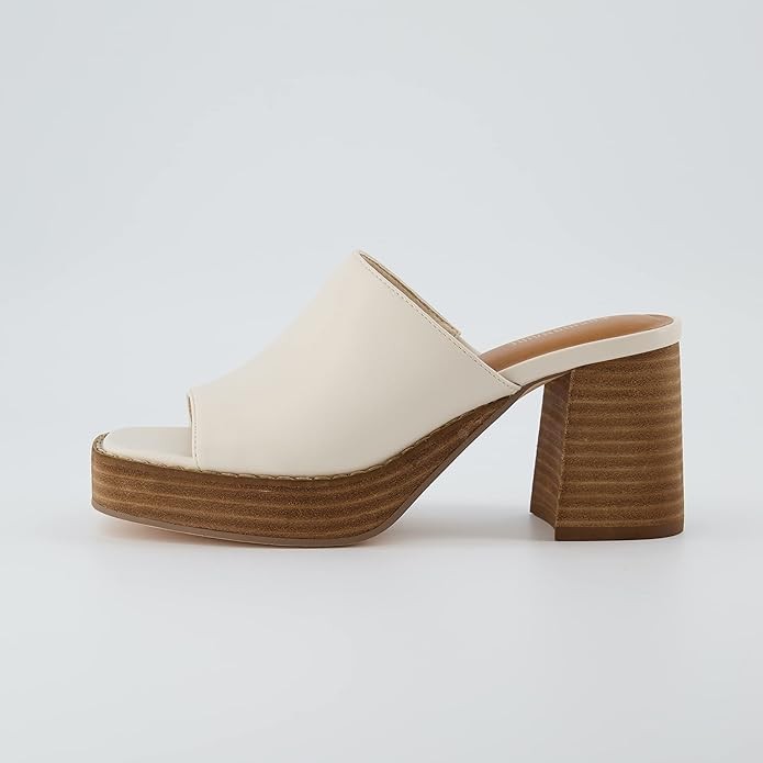CUSHIONAIRE Women's Keeper soft one band Heel Sandal +Memory Foam, Wide Widths Available