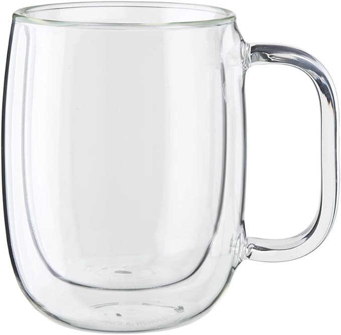 ZWILLING J.A. Henckels Coffee Mug 2 Piece, Clear