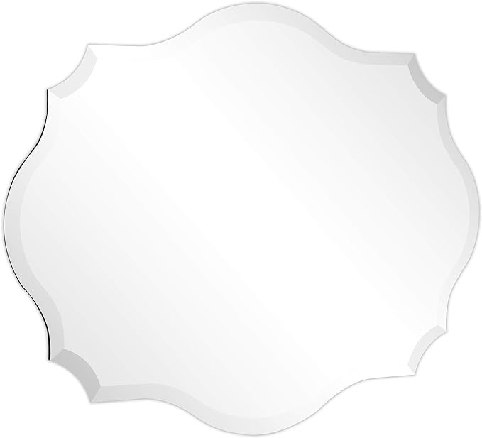 Empire Art Direct Frameless Prism Modern Wall Mirror 1"