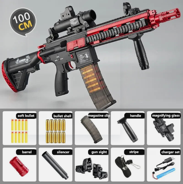 M416 Carbine Dart/Soft Bullet Toy Gun/Rifle/Fully Automatic/Realistic Toy New