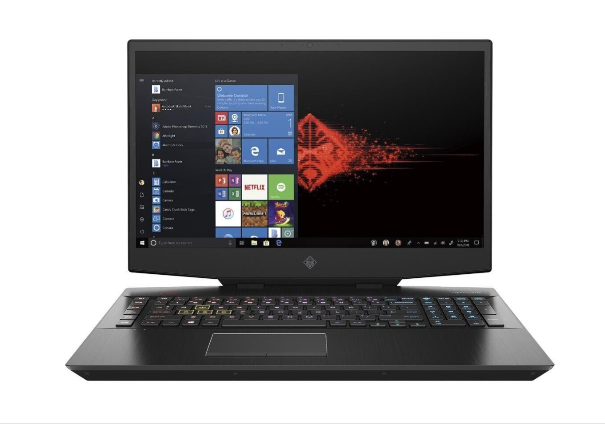 OMEN by HP 17-CB0063TX / NVIDIA GeForce RTX 2080 / Intel i9